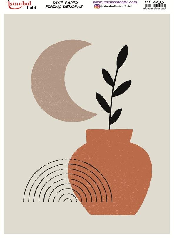 Pirinç Dekopaj Kağıdı 30x42cm PT-2235
