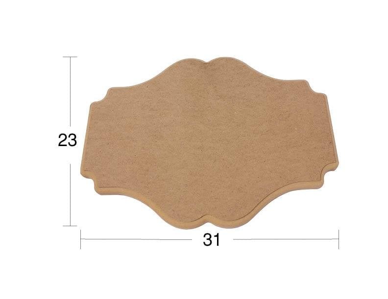 Ahşap Pano 31x23cm PA207