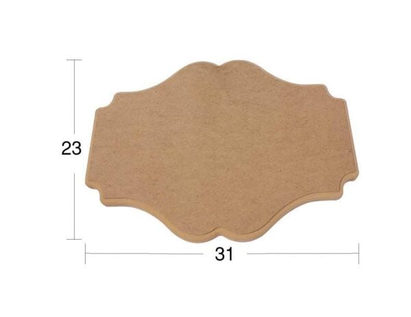 Ahşap Pano 31x23cm PA207