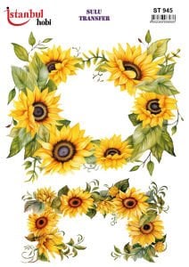 Sulu Transfer Kağıdı 25x35cm ST-945