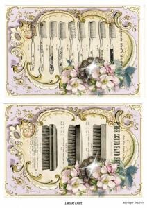 Lineart Pirinç Dekopaj Kağıdı Model - 1979