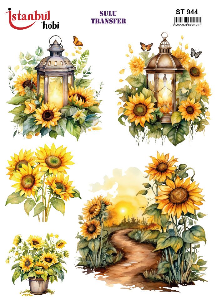 Sulu Transfer Kağıdı 25x35cm ST-944