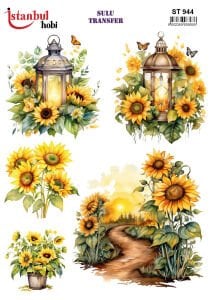 Sulu Transfer Kağıdı 25x35cm ST-944