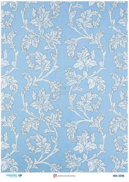 Diamond Pirinç Dekopaj Kağıdı - 3376