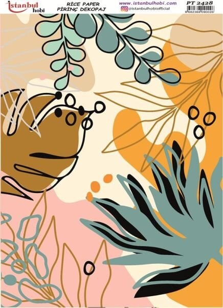 Pirinç Dekopaj Kağıdı 30x42cm PT-2428