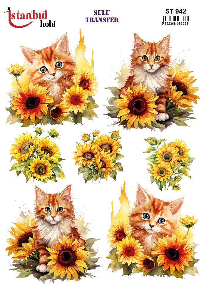 Sulu Transfer Kağıdı 25x35cm ST-942