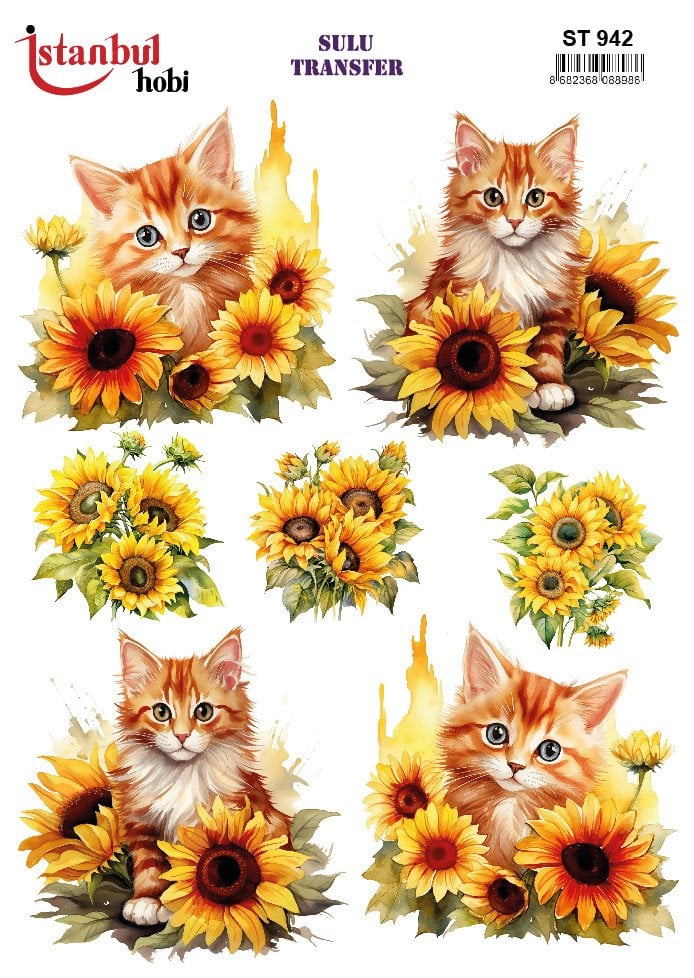 Sulu Transfer Kağıdı 25x35cm ST-942