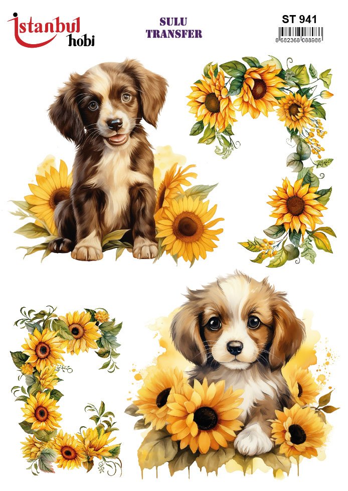 Sulu Transfer Kağıdı 25x35cm ST-941