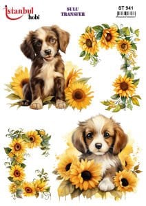 Sulu Transfer Kağıdı 25x35cm ST-941