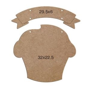 Ahşap Pano & Kapı Süsü L113