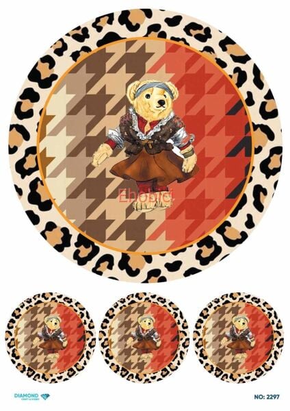 Diamond Pirinç Dekopaj Kağıdı - 2297