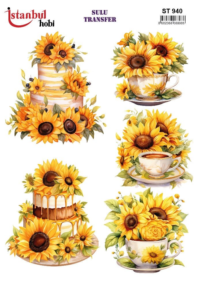 Sulu Transfer Kağıdı 25x35cm ST-940