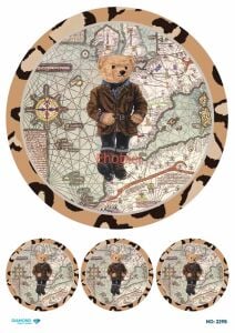 Diamond Pirinç Dekopaj Kağıdı - 2298