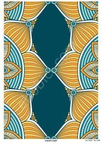 Lineart Pirinç Dekopaj Kağıdı Model - 2309