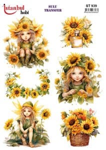 Sulu Transfer Kağıdı 25x35cm ST-939