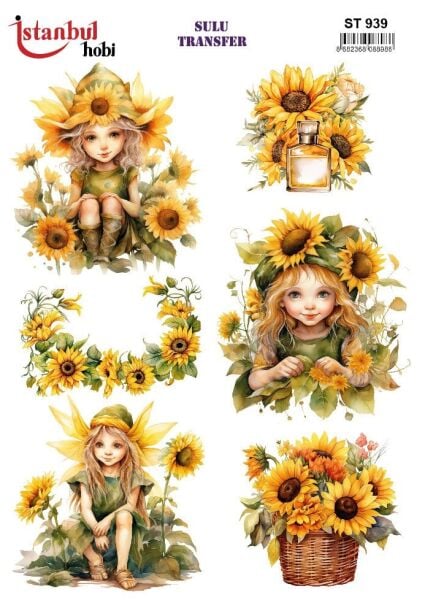 Sulu Transfer Kağıdı 25x35cm ST-939