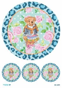 Diamond Pirinç Dekopaj Kağıdı - 2299