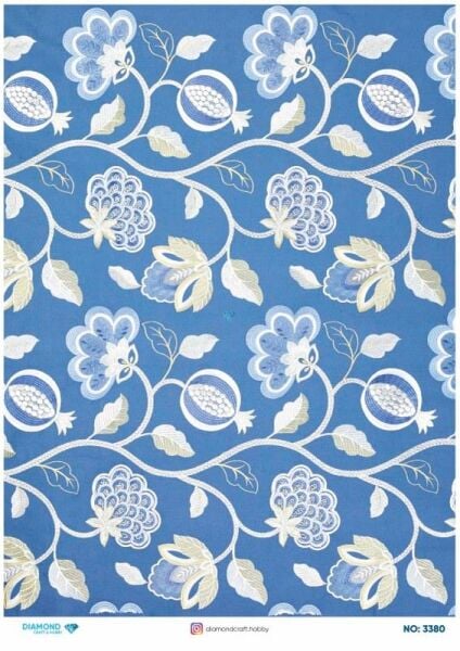 Diamond Pirinç Dekopaj Kağıdı - 3380