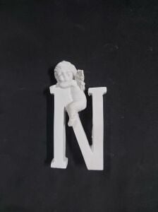 Polyester Harf Melekli -N- 10x5,5cm P401