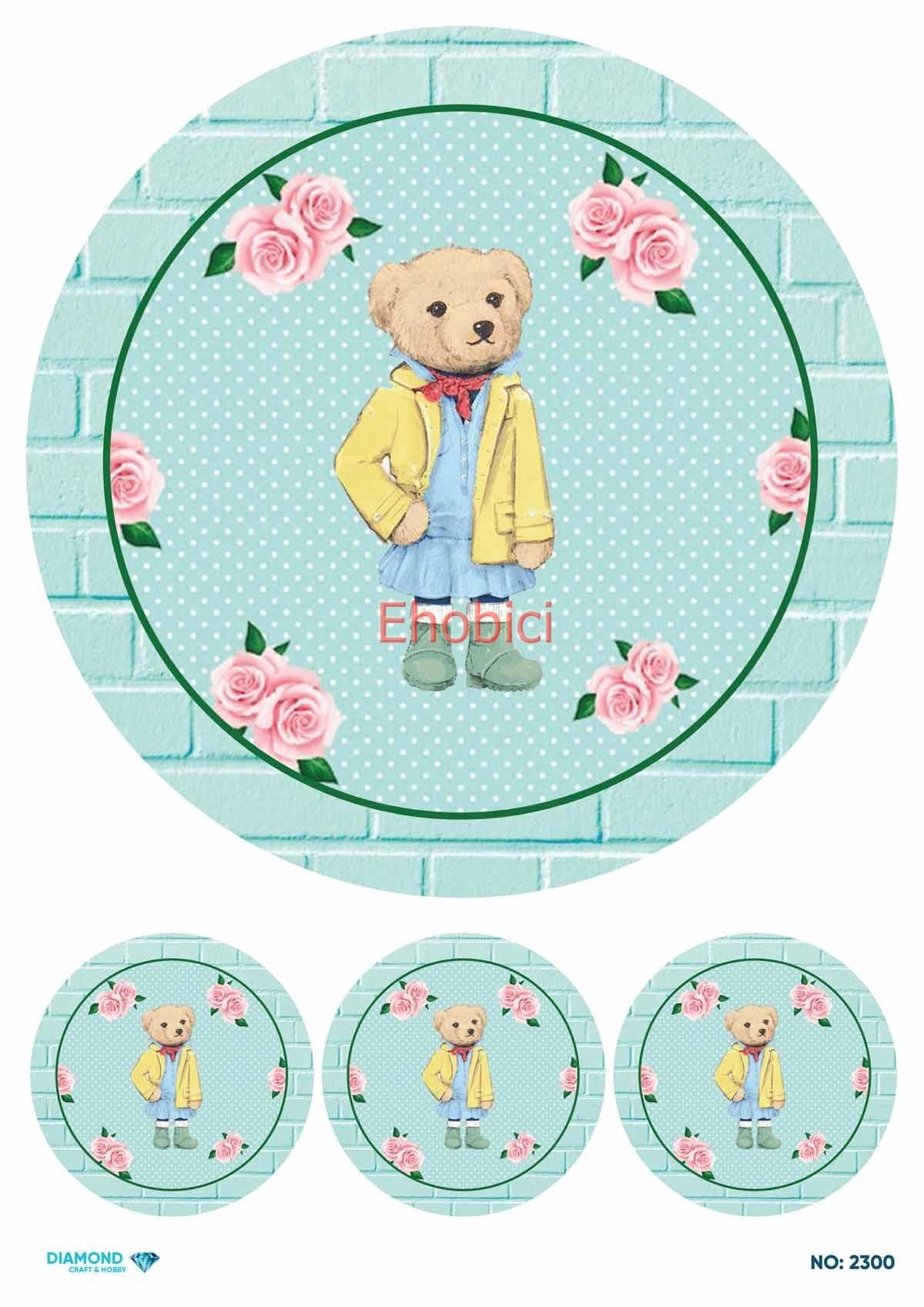 Diamond Pirinç Dekopaj Kağıdı - 2300