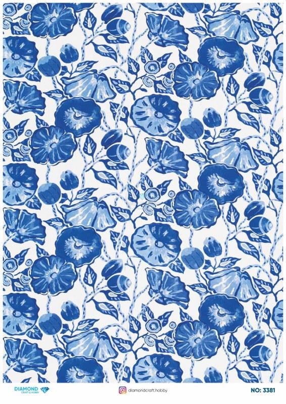 Diamond Pirinç Dekopaj Kağıdı - 3381