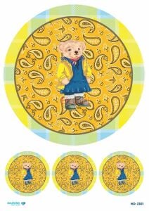 Diamond Pirinç Dekopaj Kağıdı - 2301