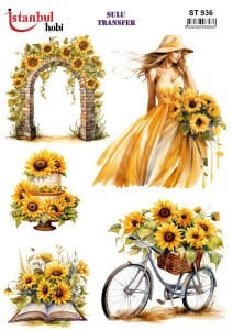 Sulu Transfer Kağıdı 25x35cm ST-936