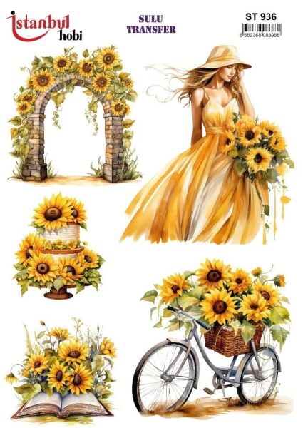 Sulu Transfer Kağıdı 25x35cm ST-936