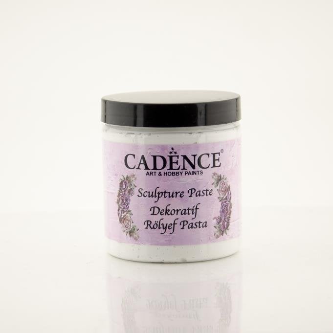 Cadence Sculpture Rölyef Pasta 3657 Beyaz - 250ml