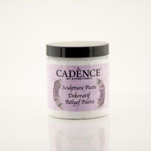 Cadence Sculpture Rölyef Pasta 3657 Beyaz - 250ml