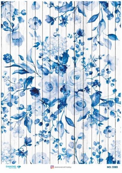 Diamond Pirinç Dekopaj Kağıdı - 3383