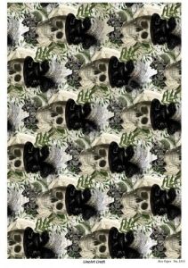 Lineart Pirinç Dekopaj Kağıdı Model - 2313