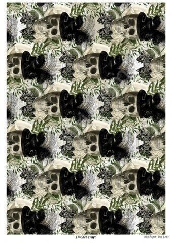 Lineart Pirinç Dekopaj Kağıdı Model - 2313