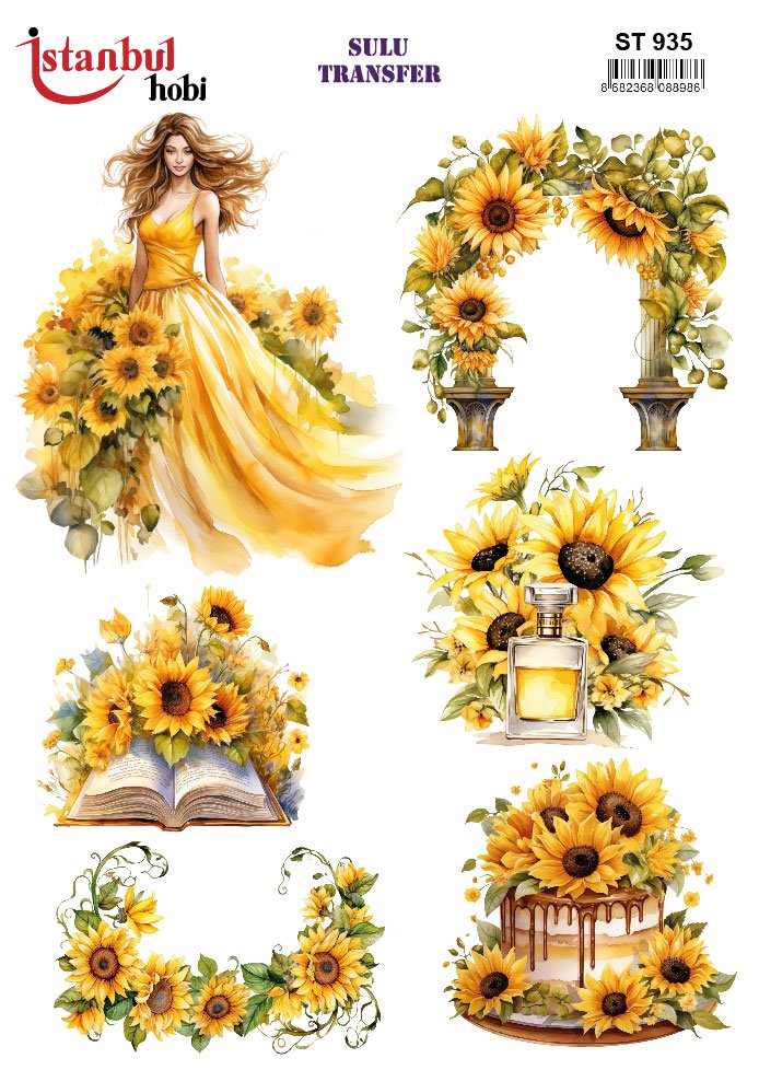 Sulu Transfer Kağıdı 25x35cm ST-935