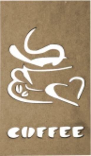 Coffe Ahşap Kapı ve Duvar Pano L-86