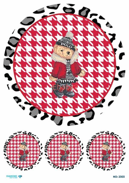 Diamond Pirinç Dekopaj Kağıdı - 2303