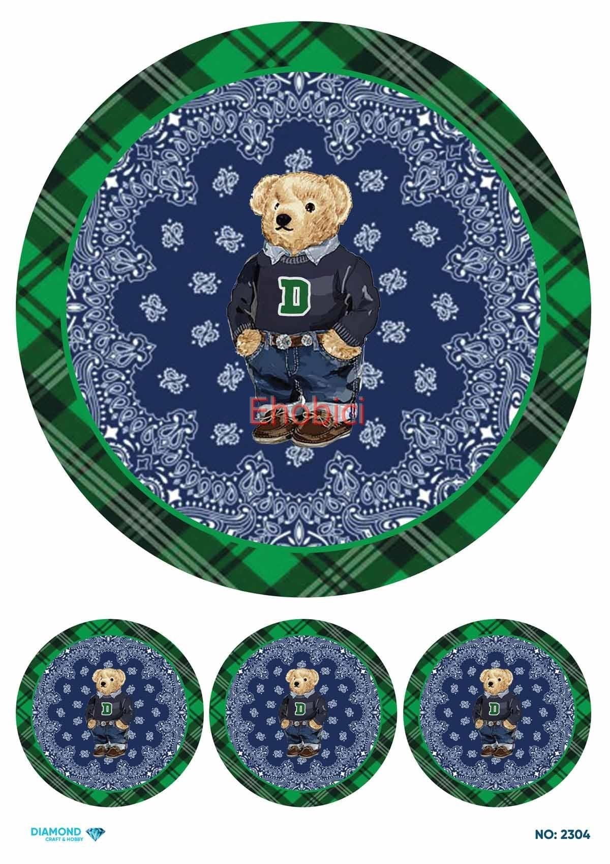 Diamond Pirinç Dekopaj Kağıdı - 2304