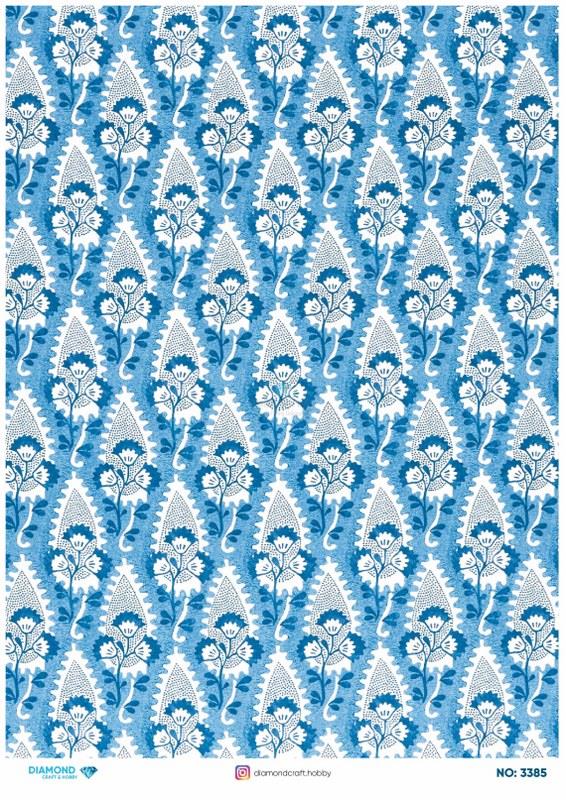 Diamond Pirinç Dekopaj Kağıdı - 3385