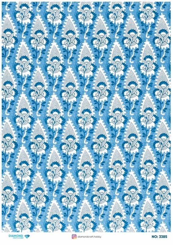 Diamond Pirinç Dekopaj Kağıdı - 3385