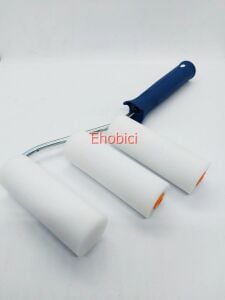 Sünger Rulo Fırça 10CM Mavi +2 Yedek Sünger