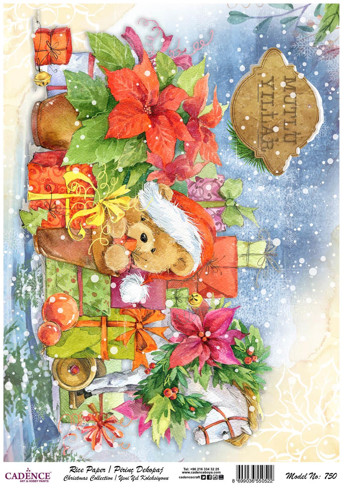 Cadence Pirinç Dekopaj Kağıdı Model - 750