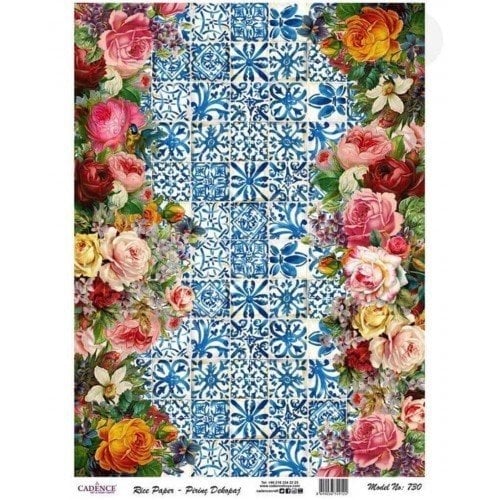 Cadence Pirinç Dekopaj Kağıdı Model - 730