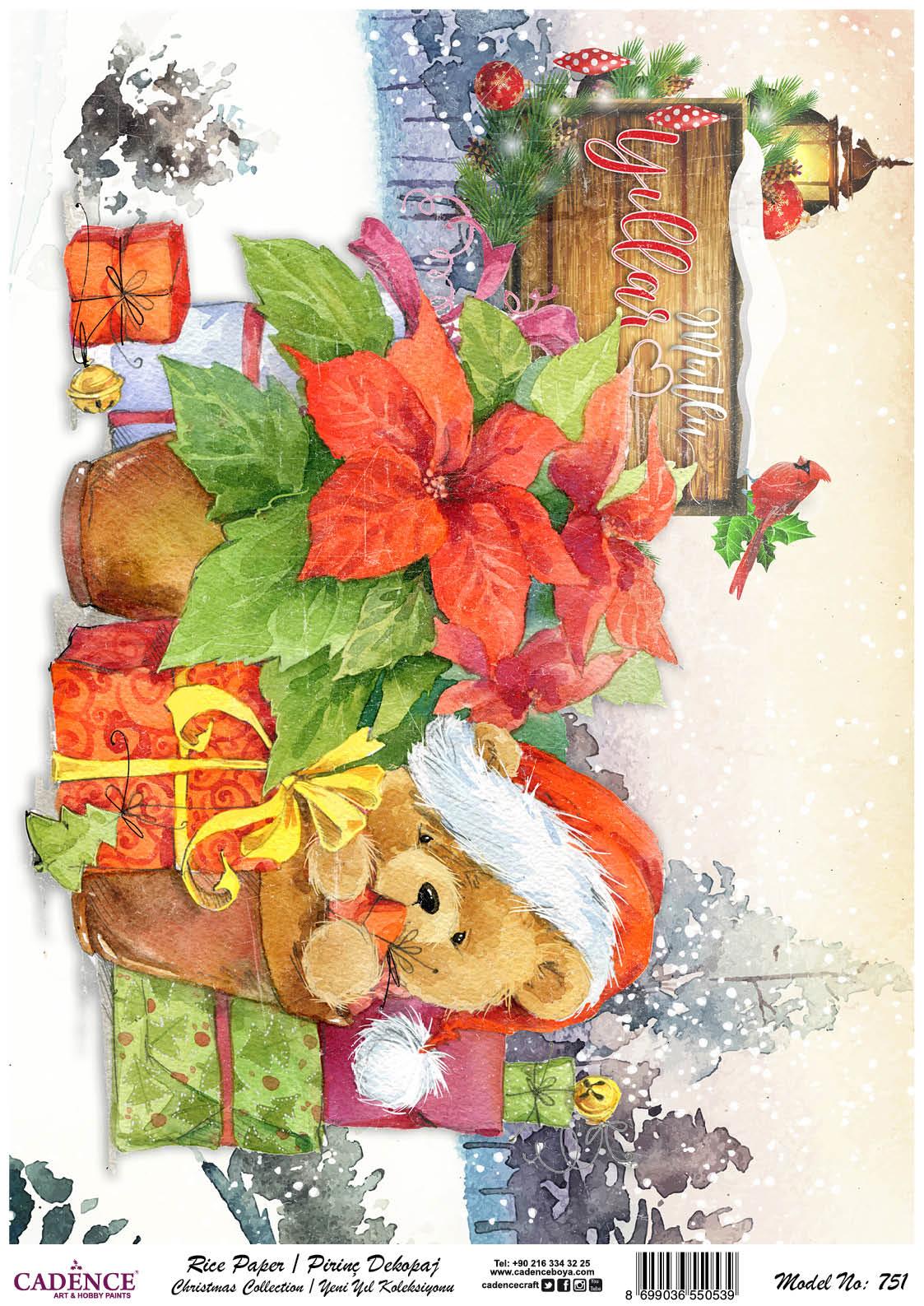 Cadence Pirinç Dekopaj Kağıdı Model - 751