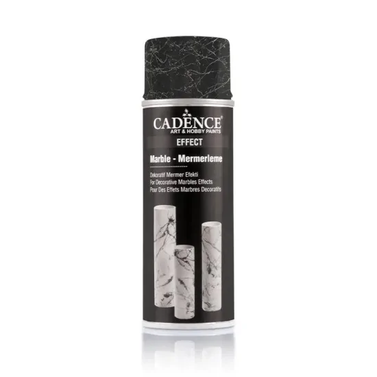 Cadence Sprey Mermer Efekti Gümüş 200ml