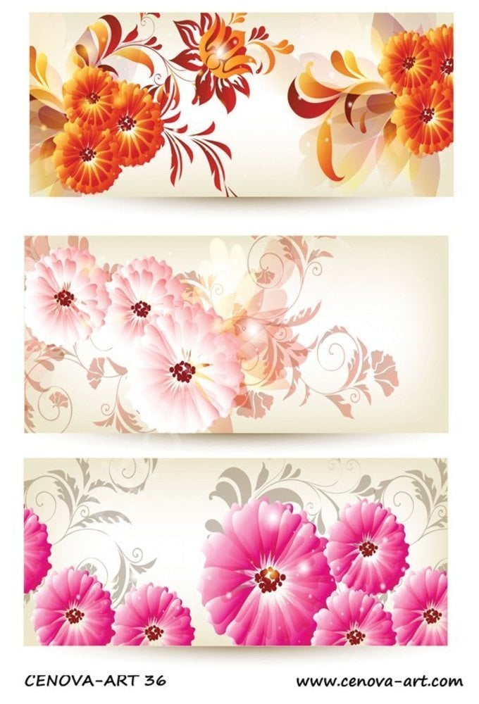 Cenova Art Dekupaj Kağıdı 036