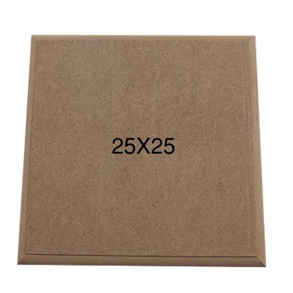 Ahşap Kare Pano 25x25cm PA222