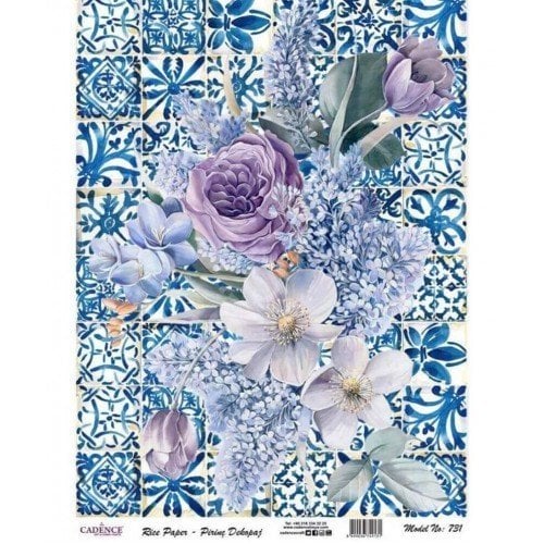 Cadence Pirinç Dekopaj Kağıdı Model - 731