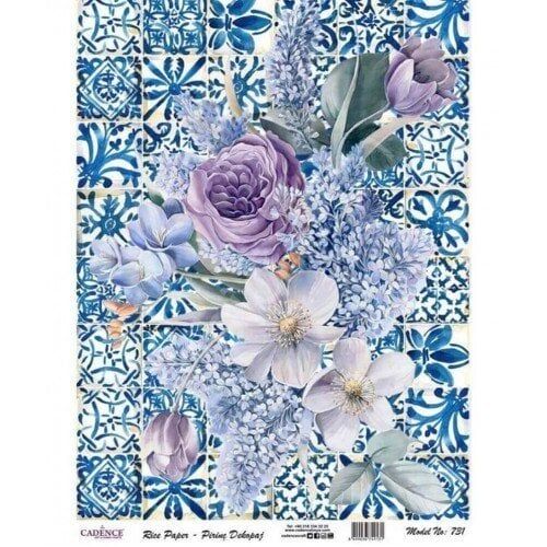 Cadence Pirinç Dekopaj Kağıdı Model - 731