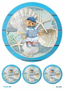 Diamond Pirinç Dekopaj Kağıdı - 2307