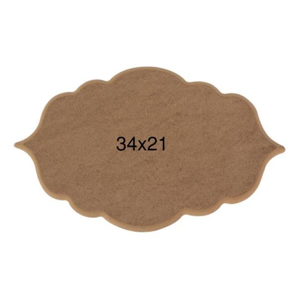 Ahşap Pano 34x21cm PA224